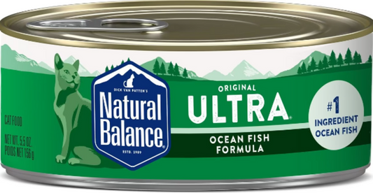 Natural Balance Original Ultra Ocean Fish Recipe Canned Wet Cat Food
