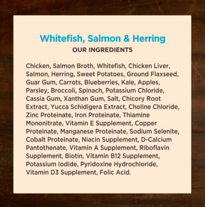 Wellness CORE Grain Free Natural Whitefish, Salmon and Herring Recipe Wet Canned Dog Food