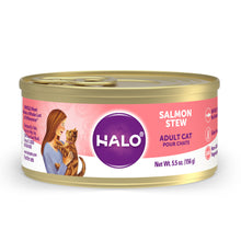 Halo Holistic Grain Free Adult Salmon Stew Canned Cat Food