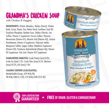 Weruva Grandma's Chicken Soup with Chicken & Veggies Canned Dog Food