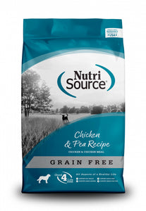 NutriSource Grain Free Chicken & Pea Dry Dog Food