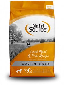 NutriSource Lamb Meal & Peas Formula Grain Free Dry Dog Food
