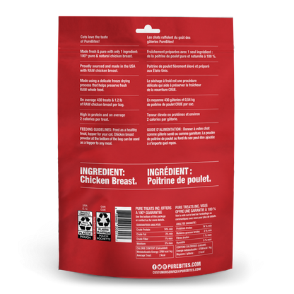 PureBites Freeze Dried Chicken Breast Cat Treats