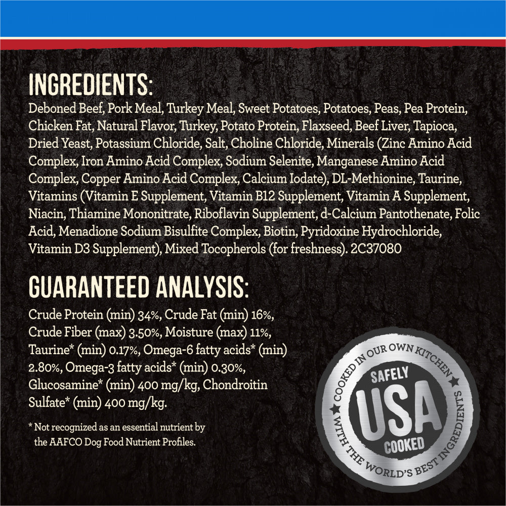 Merrick Backcountry Grain Free Dry Adult Dog Food Kibble With Freeze Dried Raw Pieces, Great Plains Red Recipe