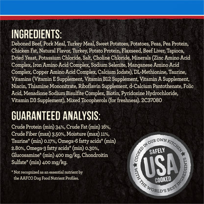 Merrick Backcountry Grain Free Dry Adult Dog Food Kibble With Freeze Dried Raw Pieces, Great Plains Red Recipe