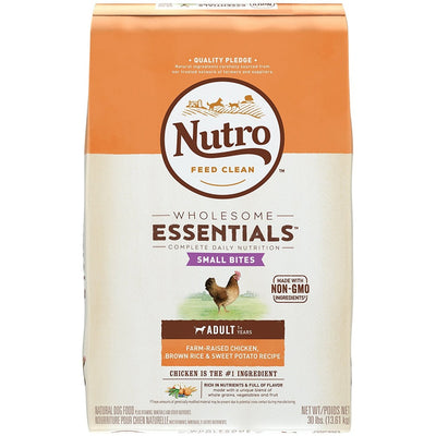 Nutro Wholesome Essentials Small Breed Adult Farm-Raised Chicken, Brown Rice & Sweet Potato Dry Dog Food