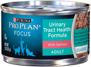 Purina Pro Plan Focus Urinary Tract Health Salmon Recipe Canned Cat Food